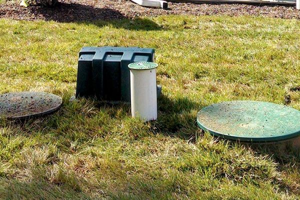 Septic Tank Access Cover In Ground Locations